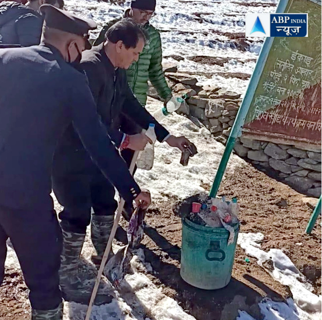 प्रेमचंद अग्रवाल ने औली का भ्रमण कर पर्यटकों को दिया पर्यावरण संरक्षण का संदेश