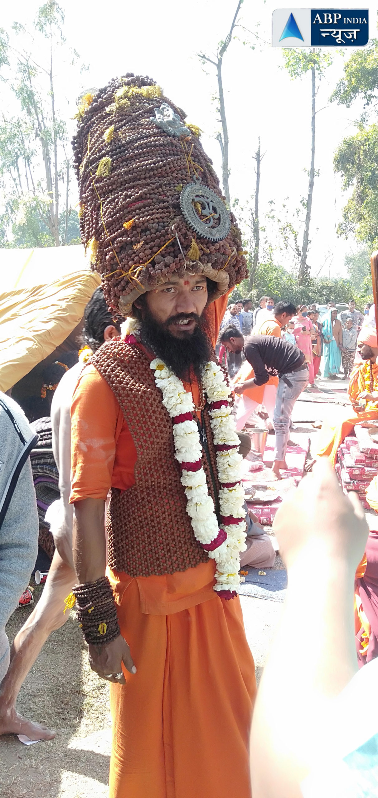 हरिद्वार महाकुंभ,अग्नि एवं आवाहन अखाड़े की पेशवाई के दिव्य दर्शन