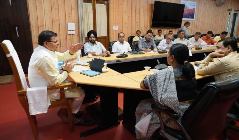 उत्तराखंड मुख्यमंत्री धामी ने मानसखंड मंदिर माला मिशन के कार्यों की करी समीक्षा, कार्यों में तेजी लाने के दिए निर्देश,,,,,,