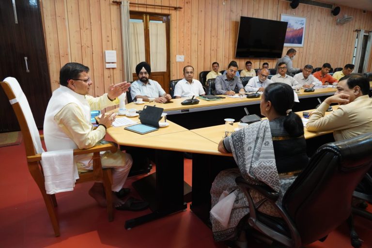 उत्तराखंड मुख्यमंत्री धामी ने मानसखंड मंदिर माला मिशन के कार्यों की करी समीक्षा, कार्यों में तेजी लाने के दिए निर्देश,,,,,,