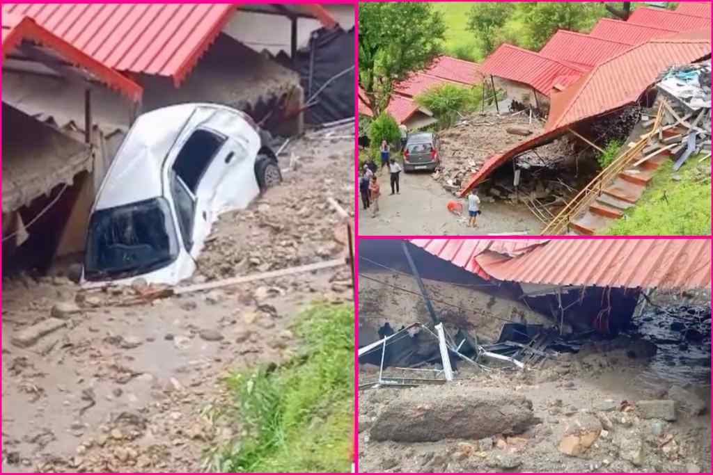 “उत्तराखंड”  गंगनानी में भूस्खलन के चलते रिजॉर्ट,कस्तूरबा गांधी बालिका आवासीय विद्यालय के परिसर मैं घुसा मलबा घुसा,,,,,,