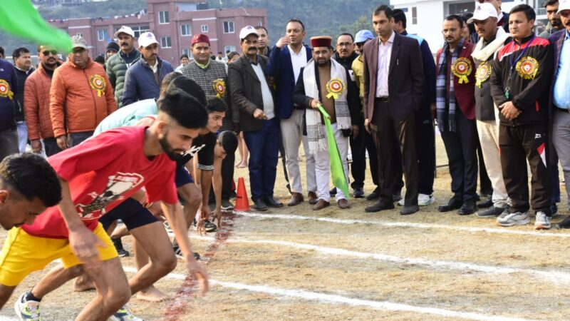 उत्तरकाशी में जिला स्तरीय खेल महाकुंभ का हुआ शुभारंभ पहले दिन इन प्रतिभागियों ने मारी बाजी,,,