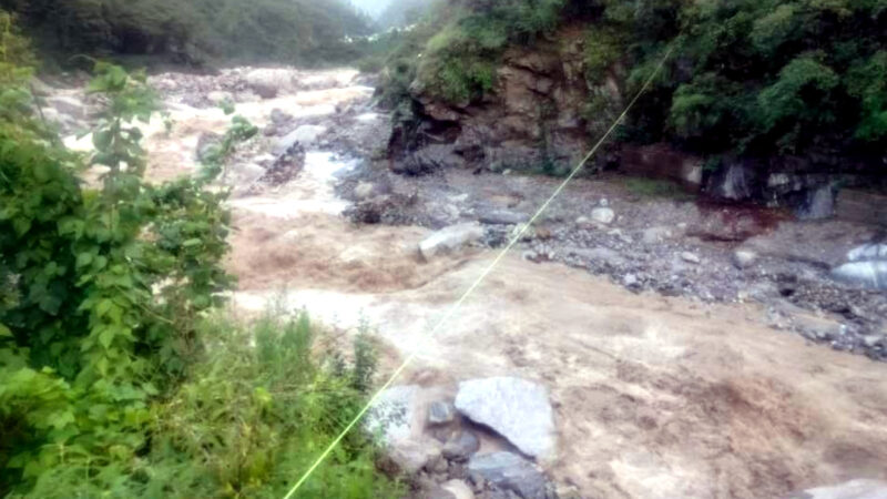 उत्तराखंड में एक सप्ताह में तीसरी बार बढ़ा गंगोत्री धाम में भागीरथी का जलस्तर,,,,,