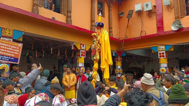 उत्तराखंड श्री बदरीनाथ धाम में आज माता मूर्ति उत्सव उल्लासपूर्वक मनाया गया, माहौल हुआ भक्तिमय श्रद्धालुओं ने लिया आंनद,,,,,,,