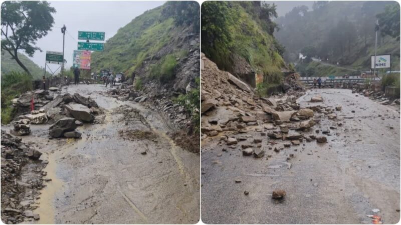 उत्तराखंड पहाड़ पर बरस रही हैं आफत, मलबे में दबने और नाले के उफान की चपेट में आने से 5 लोगों की मौत, 324 सड़कें बंद,,,,,,,