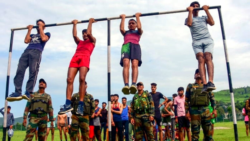 उत्तराखंड अग्निवीर भर्ती परीक्षा में दिखा युवाओं में दिखा जोश, पहले दिन 895 अभ्यर्थियों ने लगाई दौड़,,,,,