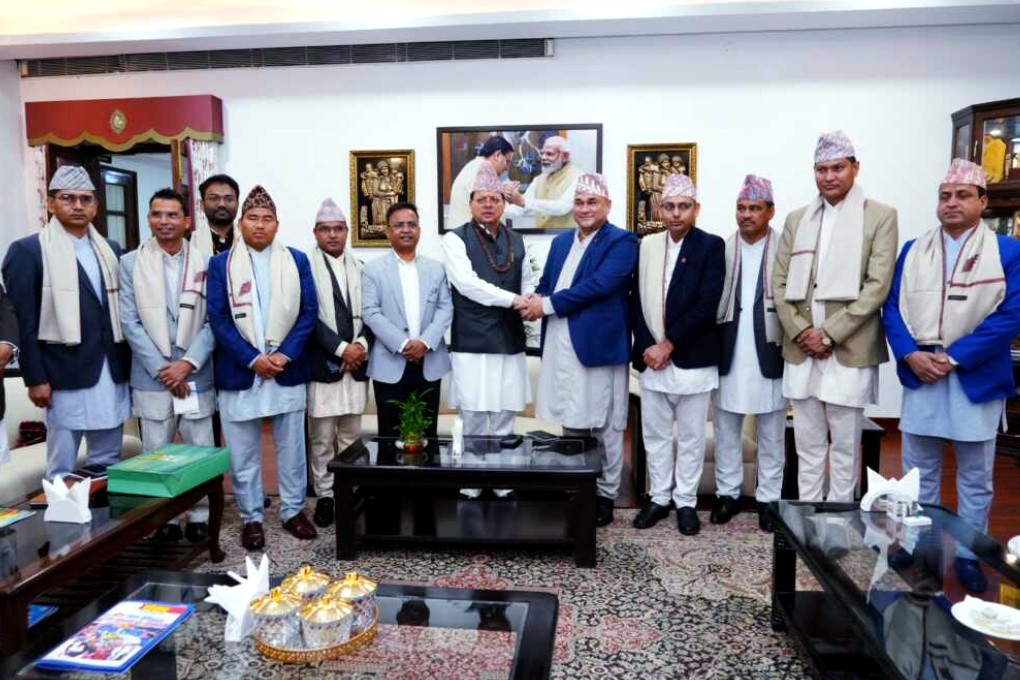 उत्तराखंड में मुख्यमंत्री पुष्कर सिंह धामी से मिला नेपाल का प्रतिनिधि मंडल, कई महत्वपूर्ण विषयों पर किया विचार-विमर्श,,,,,,