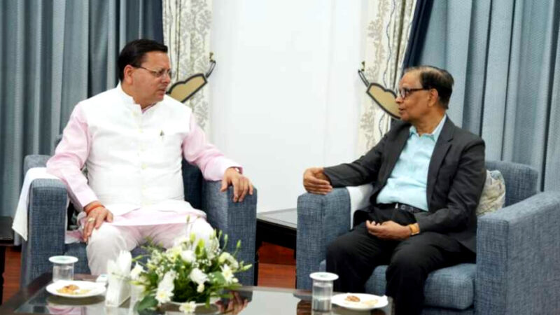 उत्तराखंड सीएम धामी से मिले 16वें वित्त आयोग के अध्यक्ष डॉ अरविंद पनगढ़िया, आयोग प्रतिनिधिमंडल के यह लोग रहे शामिल,,,,,