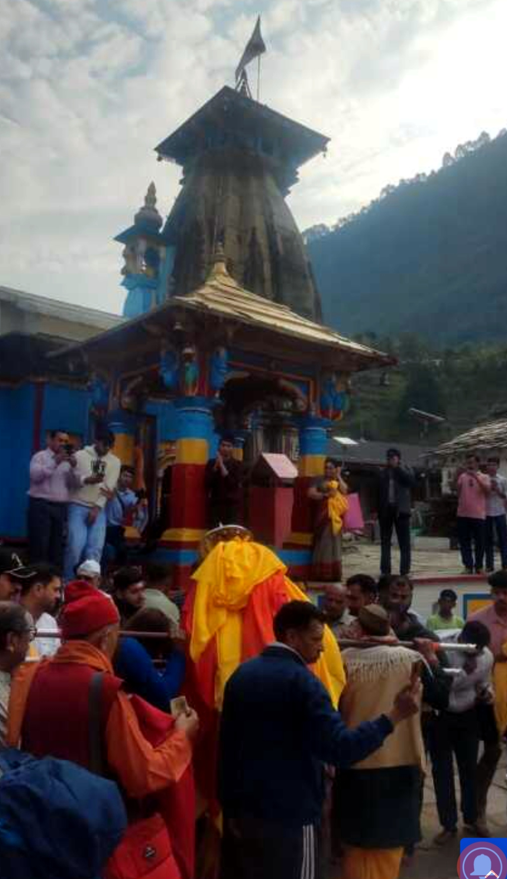 उत्तराखंड के द्वितीय केदार बाबा श्री मद्महेश्वर जी के कपाट खुलने की प्रक्रिया हुई प्रारंभ,,,,,,
