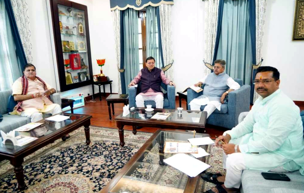 उत्तराखंड भाजपा प्रदेश प्रभारी ने मुख्यमंत्री के साथ हुई बैठक में पार्टी के त्रिस्तरीय पंचायत चुनाव रणनीति को दिया अंतिम रूप,,,,