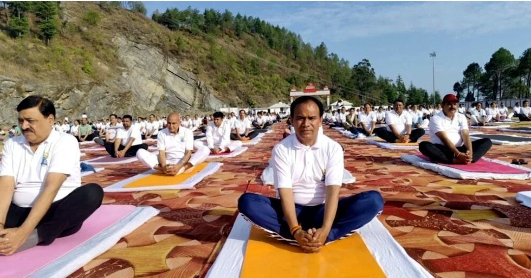 उत्तराखंड योग दिवस पर गैरसैंण भराड़ीसैण में आयोजित प्रदेश स्तरीय योग कार्यक्रम में करेंगे प्रतिभाग,,,,,
