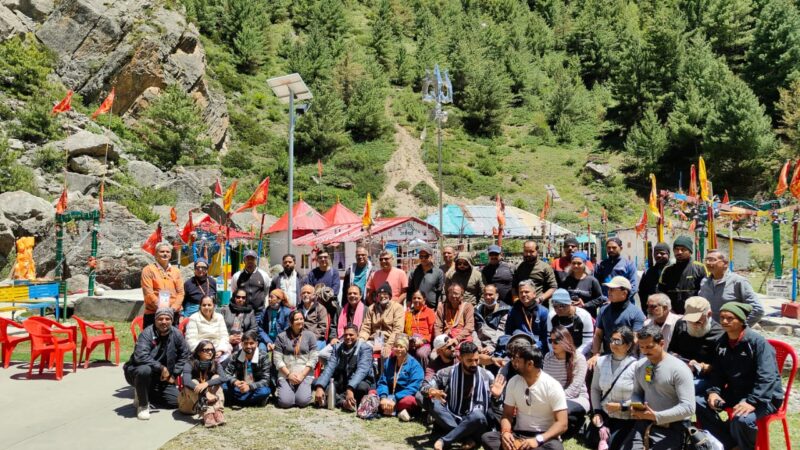 कैलाश मानसरोवर यात्रा के प्रथम दल में से 43 यात्रियों (31 पुरूष एवं 12 महीला) ने किए आदि कैलाश के दर्शन,,,,,