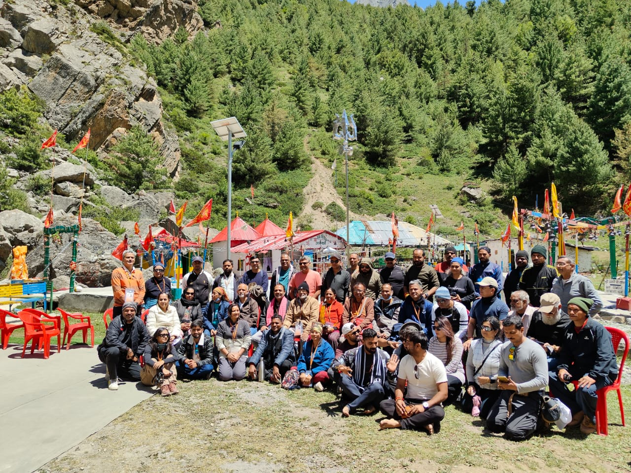 कैलाश मानसरोवर यात्रा के प्रथम दल में से 43 यात्रियों (31 पुरूष एवं 12 महीला) ने किए आदि कैलाश के दर्शन,,,,,