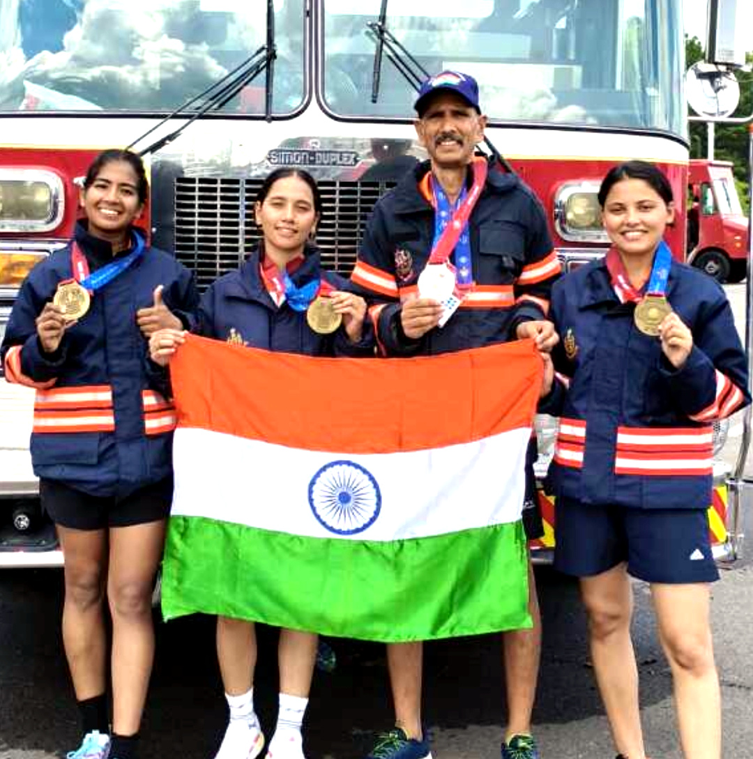विश्व पुलिस एवं फायर गेम्स 2025 में उत्तराखंड के फायरफाइटर्स ने 9 पदक जीतकर बढ़ाया भारत का गौरव,,,,