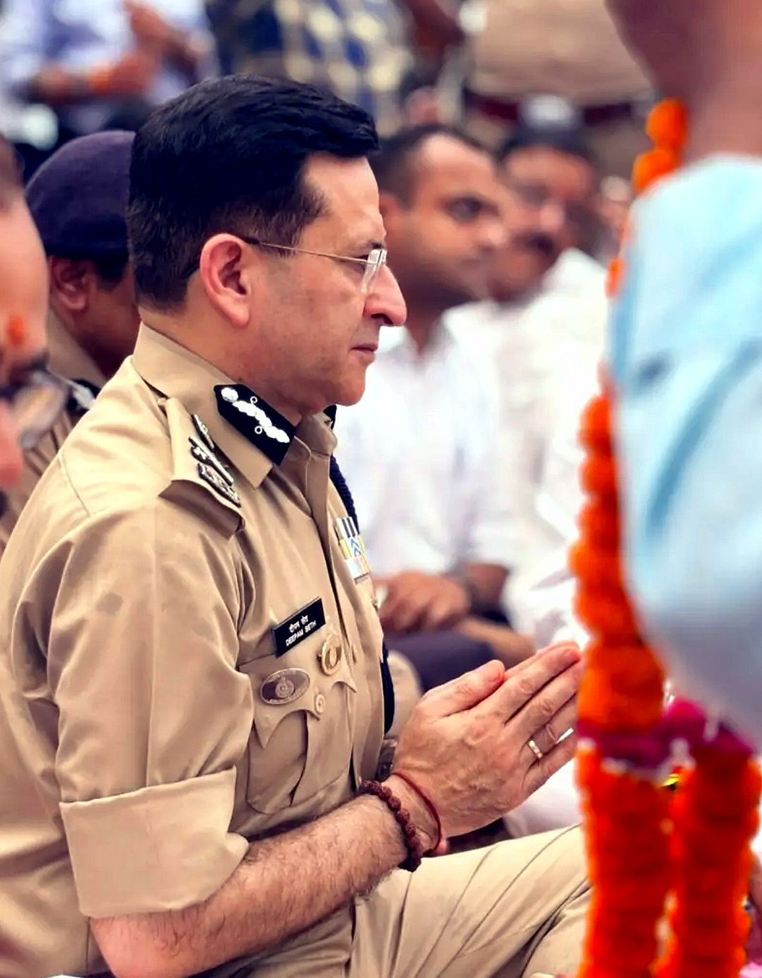 उत्तराखंड डीजीपी दीपम सेठ ने हर की पैड़ी पर मां गंगा जी की पूजा-अर्चना कर सकुशल कावड़ मेले की सम्पन्नता के लिए लिया मां गंगा का आशीर्वाद,,,,,