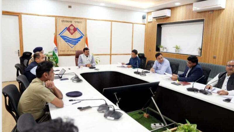 उत्तराखंड 19 जुलाई को गृहमंत्री अमित शाह के रुद्रपुर दौरें को लेकर मुख्य सचिव ने की तैयारी बैठक,,,,,
