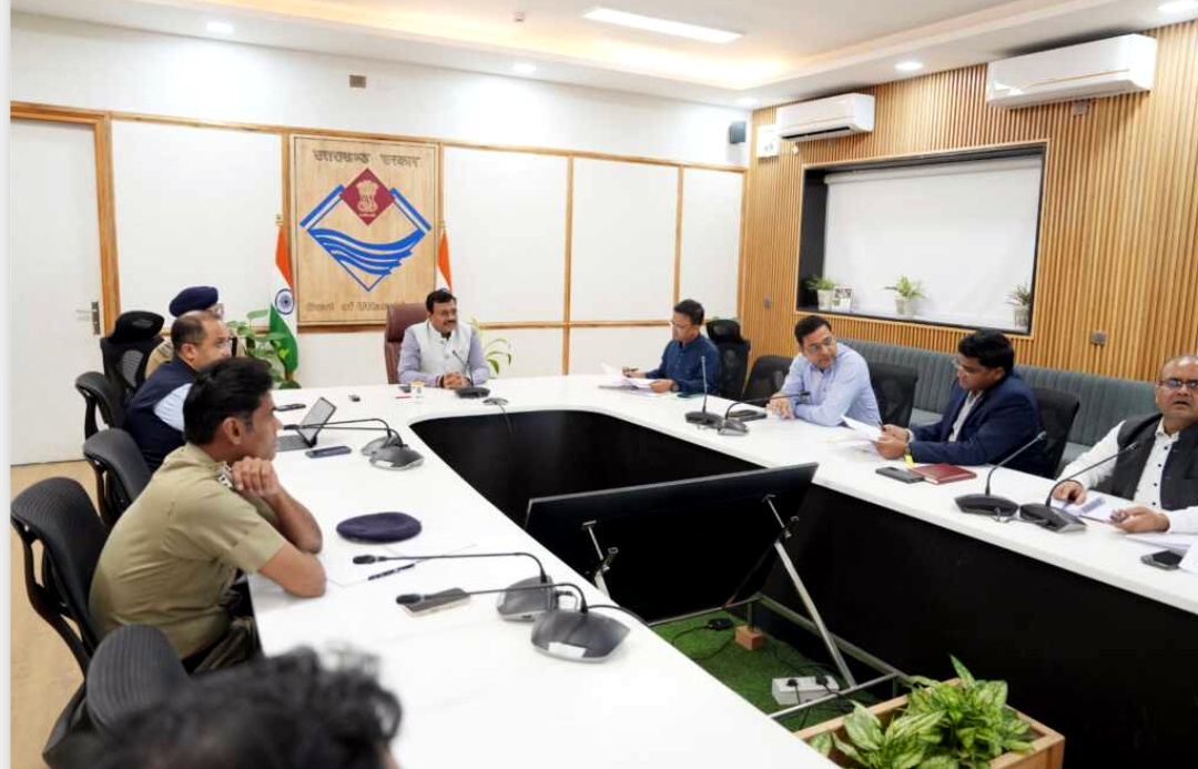 उत्तराखंड 19 जुलाई को गृहमंत्री अमित शाह के रुद्रपुर दौरें को लेकर मुख्य सचिव ने की तैयारी बैठक,,,,,
