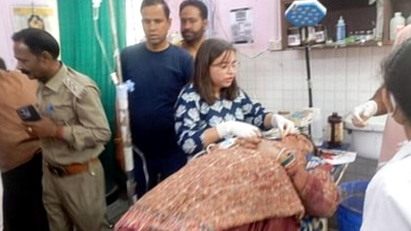 उत्तराखंड के कुमोला तोक में घास काटने गई महिला पर गुलदार ने किया हमला, गंभीर हालत में महिला को किया हायर सेंटर रेफर,,,,