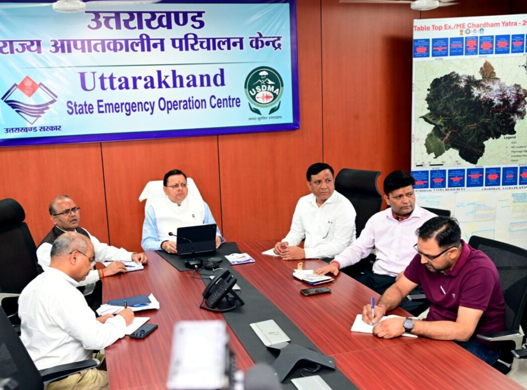 उत्तराखंड आपदा को लेकर अलर्ट मोड में रहे विभाग, आपदा प्रबंधन रहे अलर्ट – पुष्कर सिंह धामी