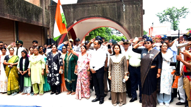 उत्तराखंड हरिद्वार में जिला सैनिक कल्याण एवं जिला प्रशासन के संयुक्त तत्वधान में कारगिल विजय दिवस को शौर्य दिवस के रूप मे धूम धाम से मनाया,,,