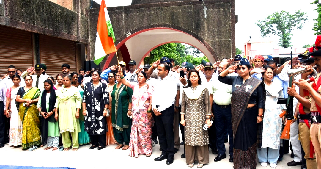 उत्तराखंड हरिद्वार में जिला सैनिक कल्याण एवं जिला प्रशासन के संयुक्त तत्वधान में कारगिल विजय दिवस को शौर्य दिवस के रूप मे धूम धाम से मनाया,,,