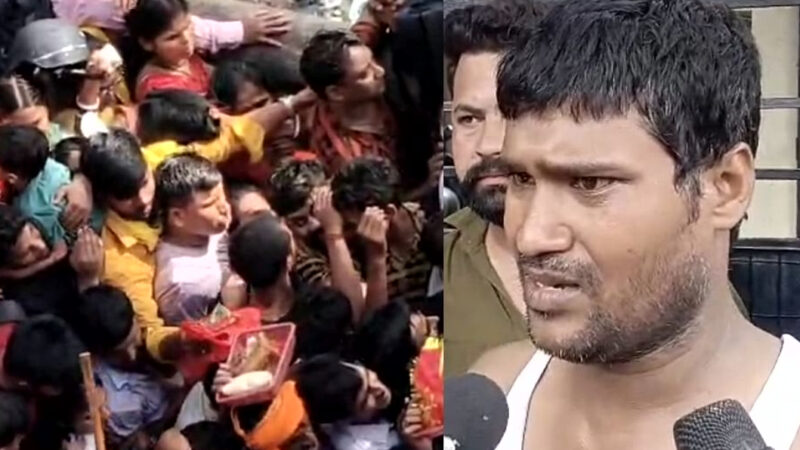 उत्तराखंड के हरिद्वार भगदड़ में चश्मदीद ने सुनाई आपबीती, भीड़ का दबाव बढ़ा तो तार पकड़कर चढ़े फिर लगा जोरदार झटका,,,,