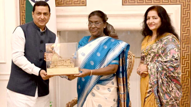 उत्तराखंड सांसद अनिल बलूनी ने राष्ट्रपति द्रौपदी मुर्मू से मुलाकात कर की प्रदेश में आई आपदाओं पर चर्चा,,,,