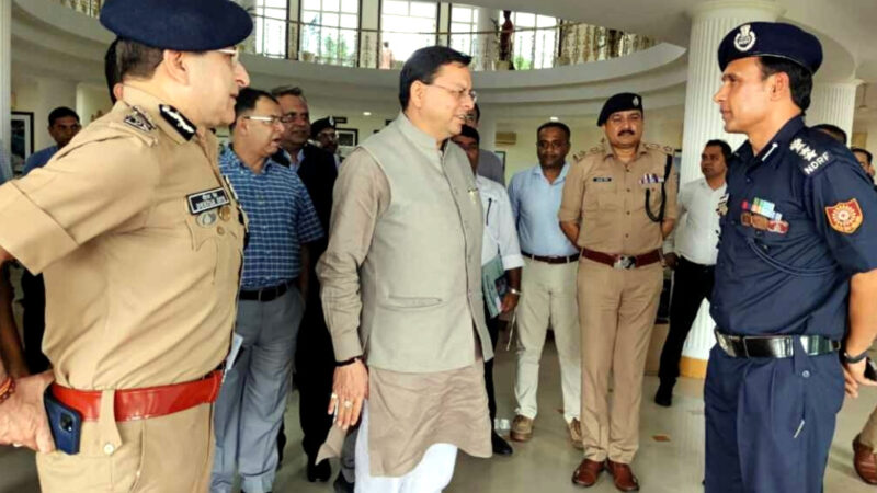 उत्तराखंड पीएम मोदी के आगमन की तैयारीयों को लेकर सीएम धामी ने यहां ली विशेष बैठक,,,,,