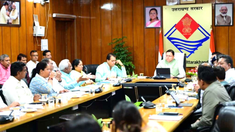 उत्तराखंड प्रदेश मे विभिन्न विकास योजनाओं के कार्य हेतु  136.68 करोड़ की वित्तीय स्वीकृति- पुष्कर सिंह धामी (मुख्यमंत्री) उत्तराखंड