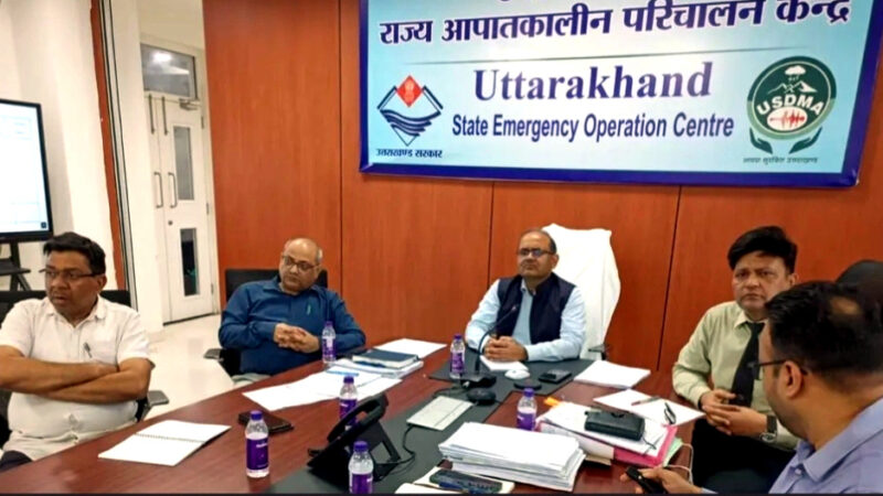 उत्तराखंड मुख्यमंत्री के निर्देशों पर राज्य में हुए नुकसान की प्रतिपूर्ति के लिए आपदा प्रबंधन विभाग ने की कवायद  तेज,,,,,