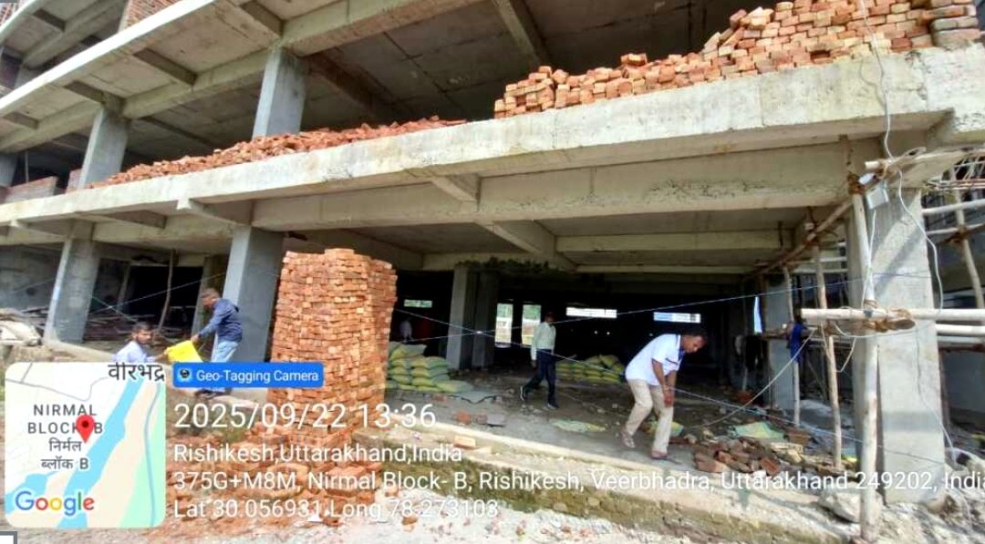 उत्तराखंड में अवैध निर्माण पर MDDA ने की बड़ी कार्रवाई, विभाग ने ऋषिकेश में बहुमंजिला भवन किया सील,,,,,,