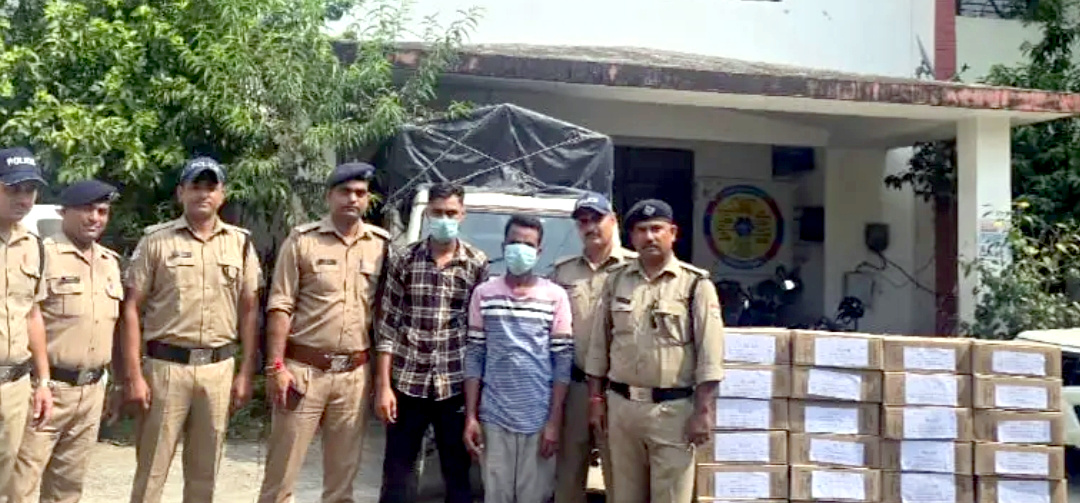 उत्तराखंड हरिद्वार में अवैध शराब तस्करी पर की बड़ी कार्रवाई, 2 गिरफ्तार, अवैध शराब की 222 पेटियां बरामद,,,,