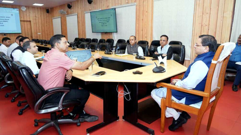 उत्तराखंड़ पुष्कर सिंह धामी ने उच्च स्तरीय बैठक में अधिकारियों को दिए प्रदेश की सभी सड़कों को शीघ्र गड्ढा मुक्त कराने के निर्देश,,,,,,