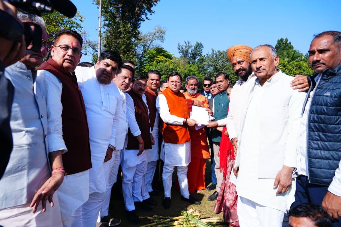 उत्तराखंड मुख्यमंत्री का गन्ना किसानों को आश्वासन, जल्द बढ़ेगा गन्ना मूल्य, बकाया भुगतान व बिजली सरचार्ज पर मिलेगी राहत,,,,,
