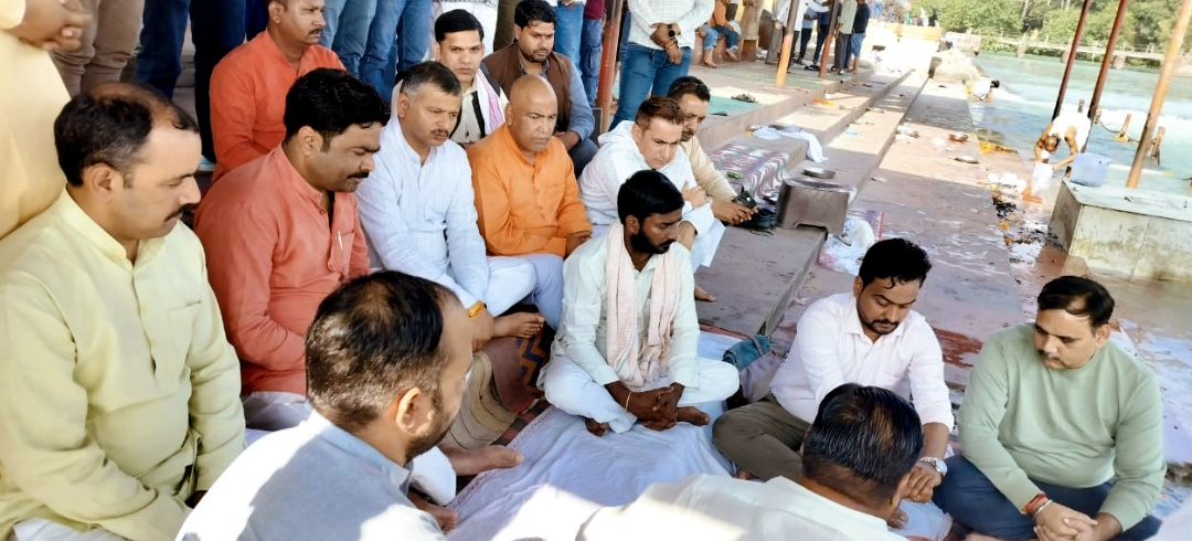 उत्तराखंड राष्ट्रीय स्वयंसेवक संघ के वरिष्ठ प्रचारक स्नेहपाल की अस्थियां गंगा में हुईं विसर्जित, विहिप पदाधिकारियों सहित अनेक कार्यकर्ताओं ने दी श्रद्धांजलि,,,