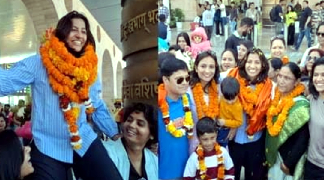 उत्तराखंड महिला क्रिकेट विश्व कप जीतने के बाद देहरादून पहुंची स्नेह राणा का हुआ विजयी स्वागत, मुख्यमंत्री ने दी बधाई और 50 लाख की प्रोत्साहन राशि,,,
