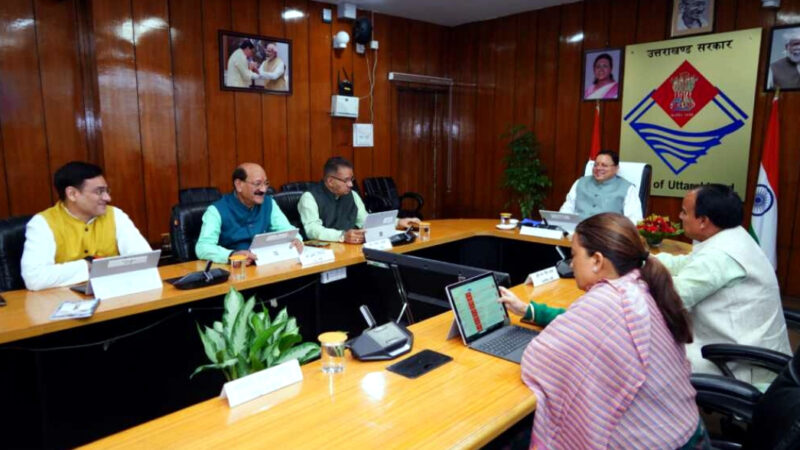 उत्तराखंड में धामी सरकार ने कैबिनेट बैठक में प्रधानमंत्री नरेंद्र मोदी और राष्ट्पति द्रौपदी मुर्मू का जताया आभार,,,,
