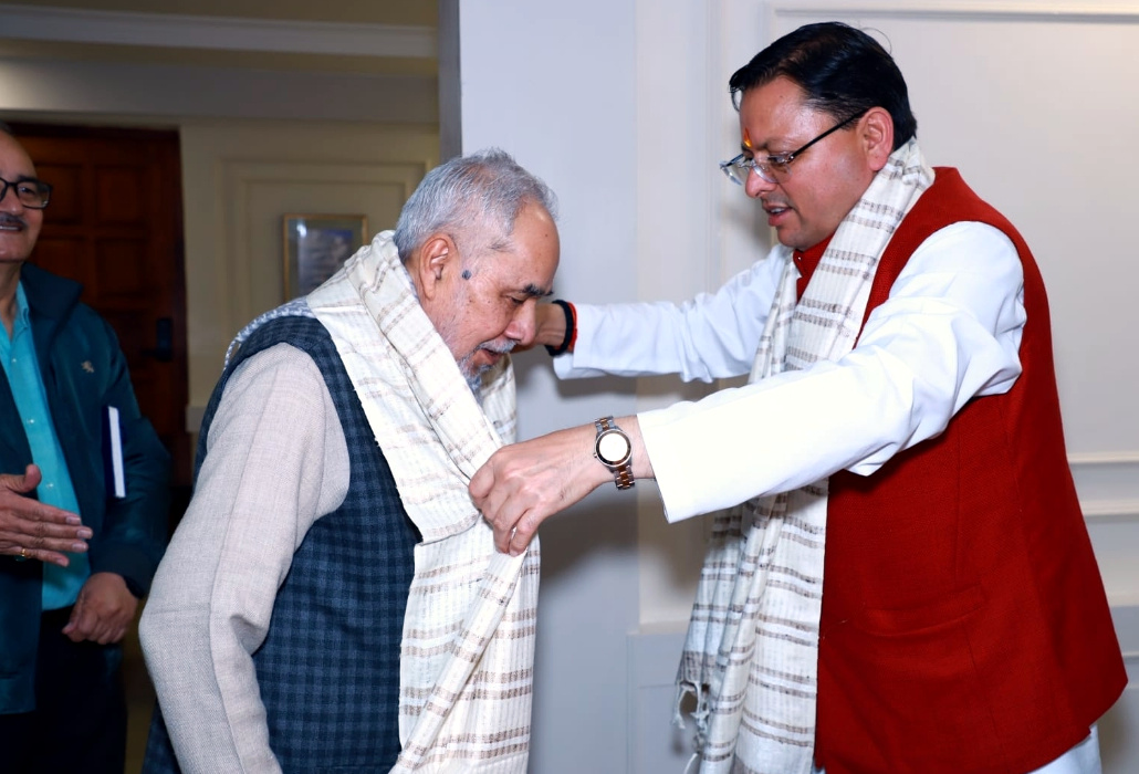 दिल्ली IGNCA के अध्यक्ष एवं देश के वरिष्ठ पत्रकार ने मुख्यमंत्री पुष्कर सिंह धामी से दिल्ली स्थित उत्तराखंड निवास में की शिष्टाचार भेंट,,,,