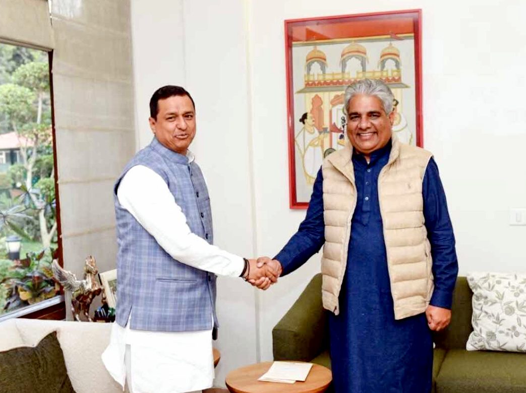 उत्तराखंड सांसद बलूनी ने प्रदेश हित मे केंद्रीय वन मंत्री से की खास मुलाक़ात,,,,